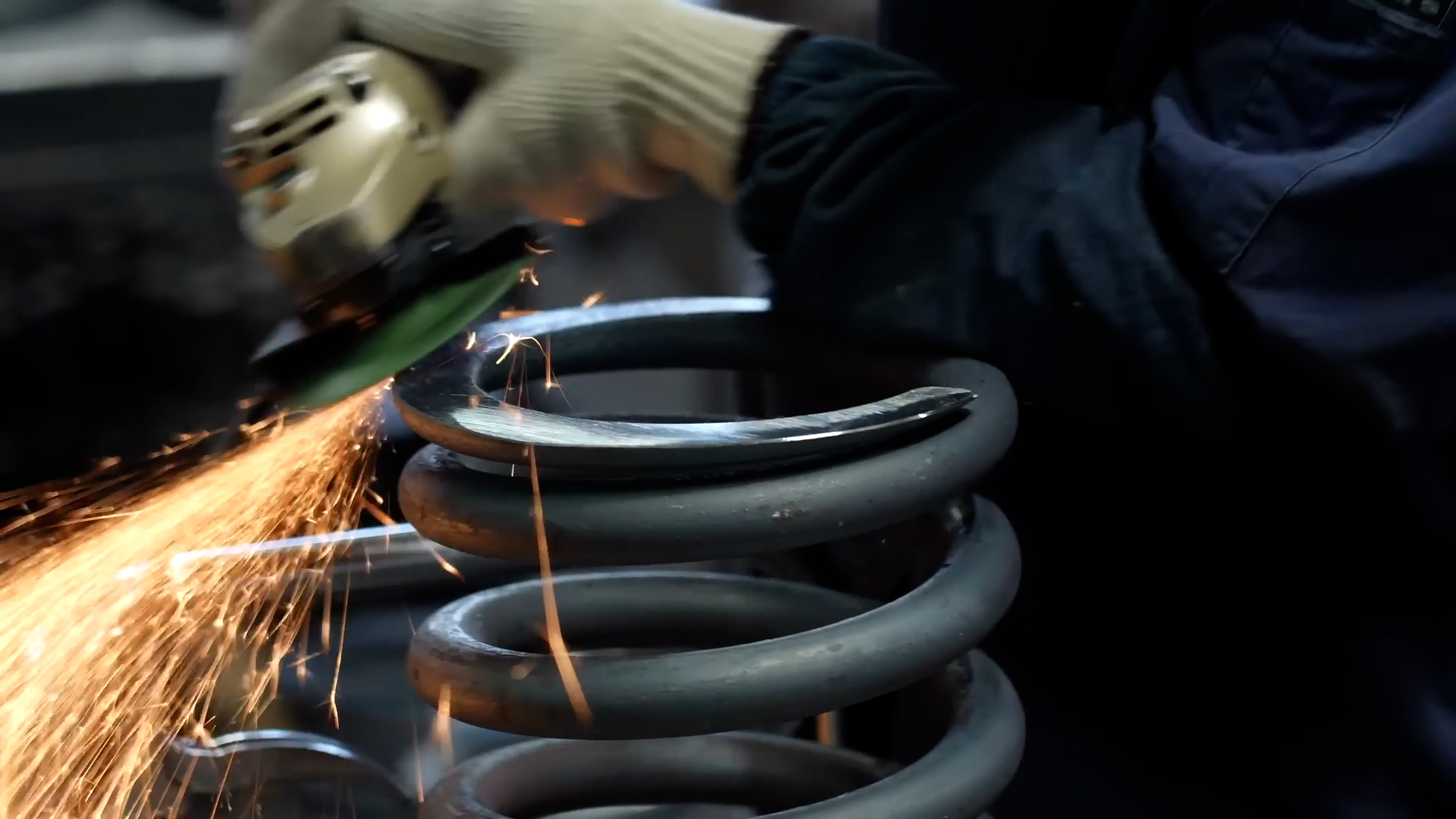 Spring precision finishing process