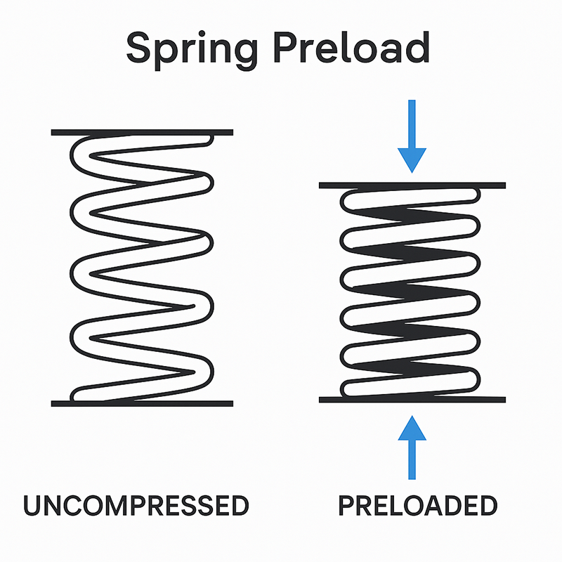 Spring Preload Diagram